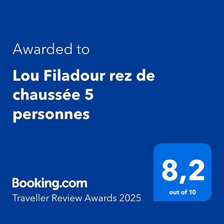 Lou Filadour Rez De Chaussee 5 Personnes Жозье Экстерьер фото