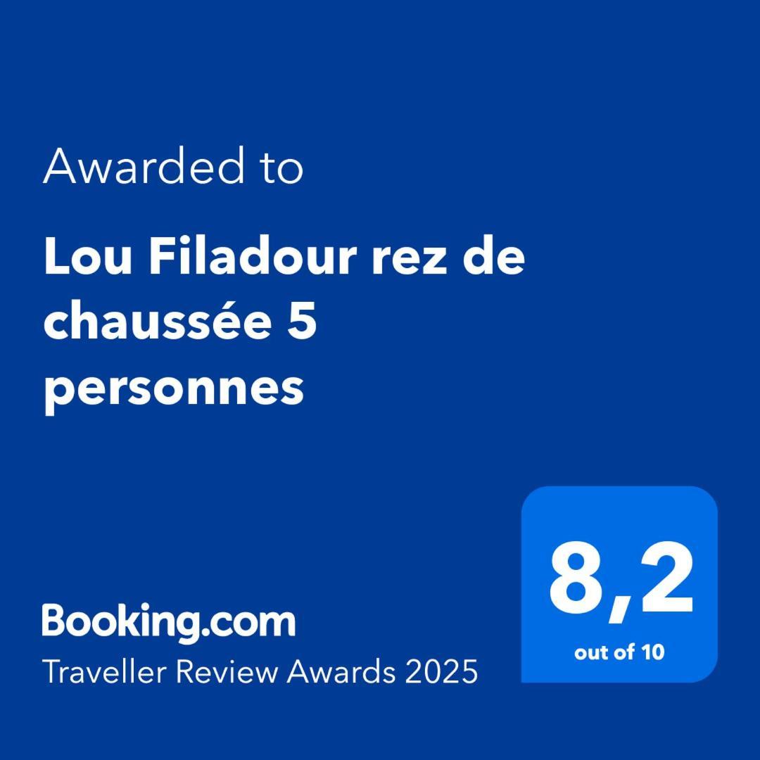 Lou Filadour Rez De Chaussee 5 Personnes Жозье Экстерьер фото